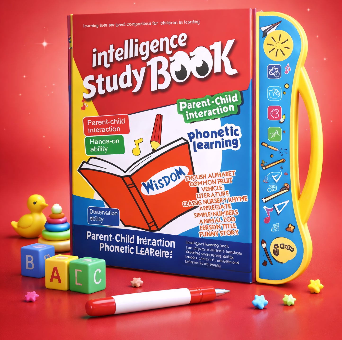 Kids Intelligence Booster Book With Sound