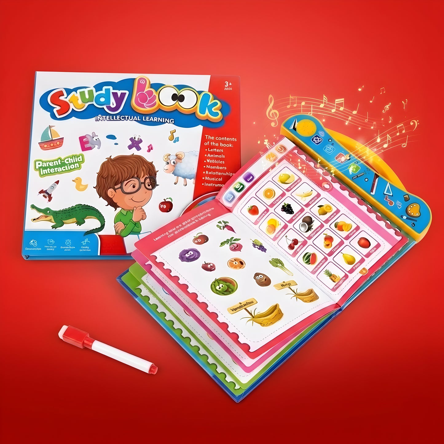 Kids Intelligence Booster Book With Sound