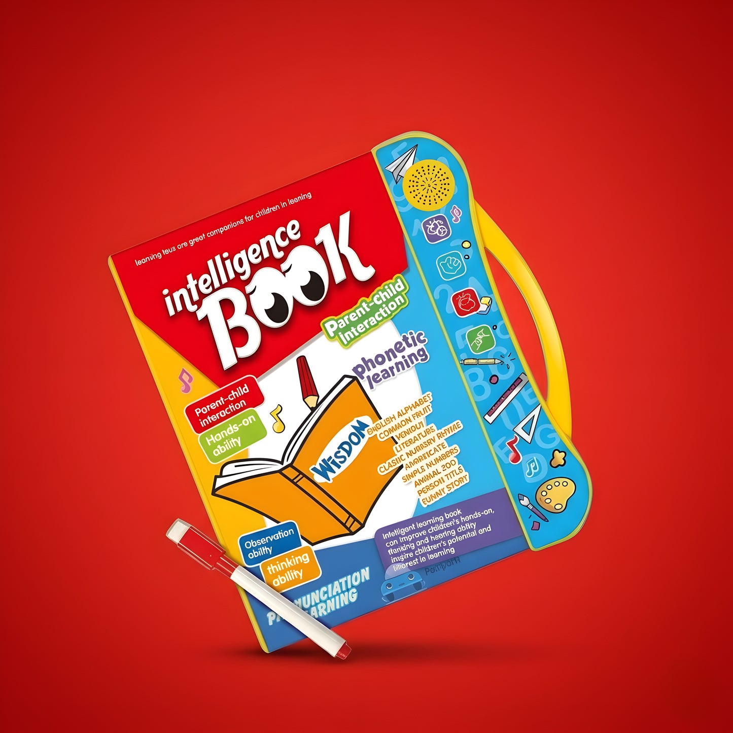 Kids Intelligence Booster Book With Sound